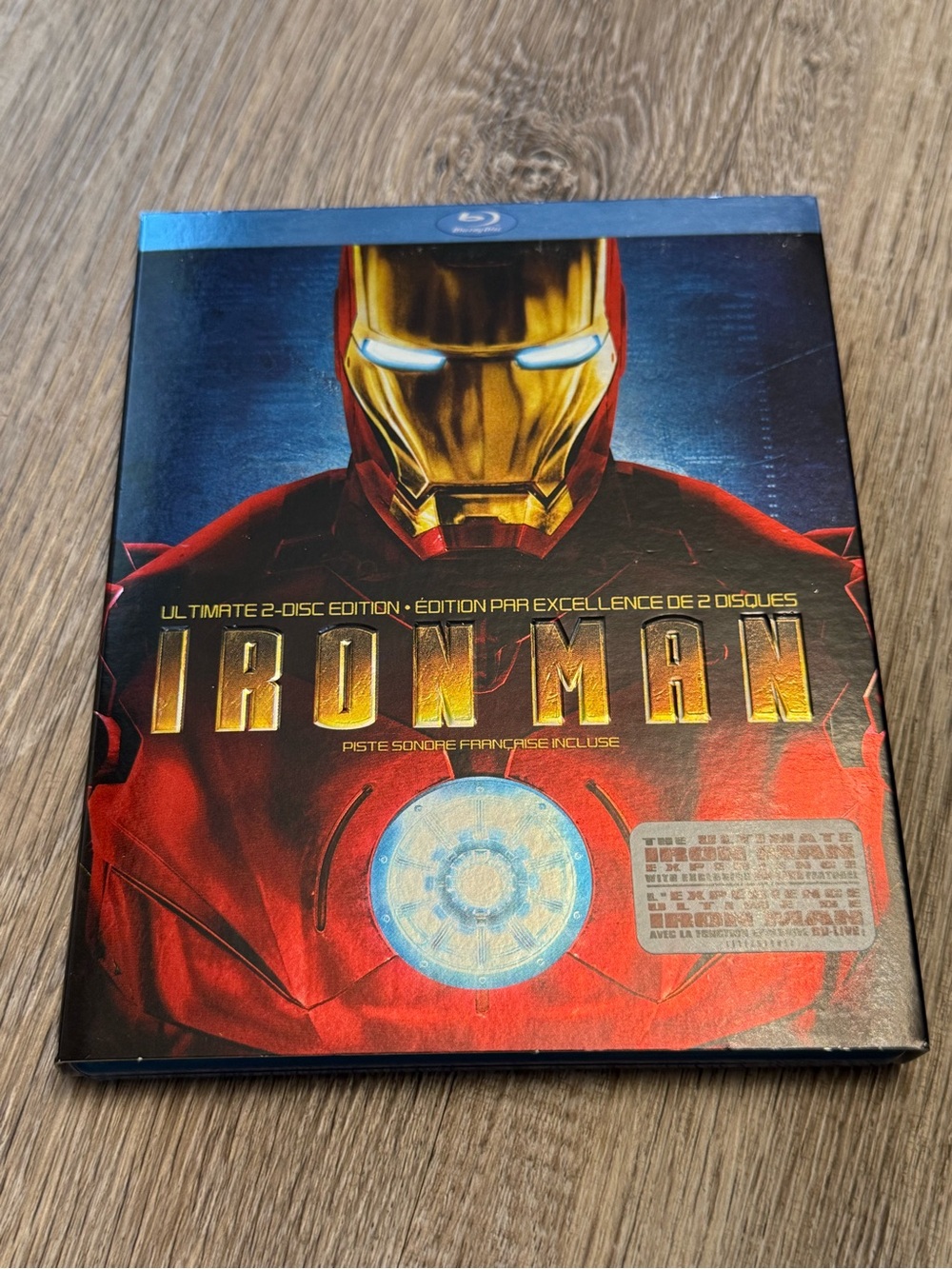 Iron Man Blu-Ray 2 Disc Edition